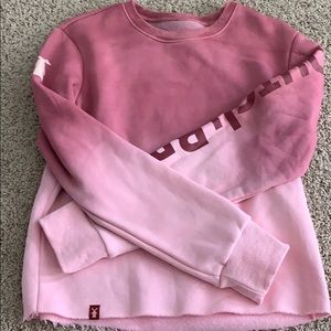 Pink sixth brother crew neck!
